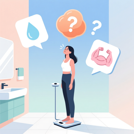 Схуднення йде за рахунок води,жиру чи м'язів?